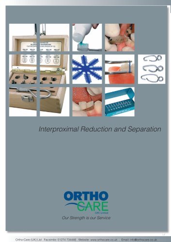 4 Interproximal Reduction and Separation.indd - Hu-Fa Dental