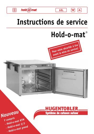 Instructions de service Hold-o-mat