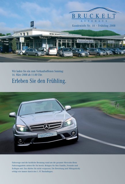 Kundeninfo Nr.18 - Autohaus Bruckelt Gmbh