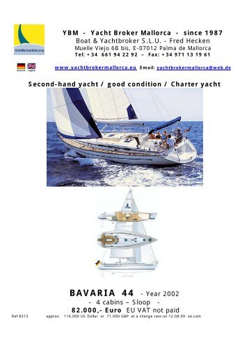 BAVARIA 44 - Year 2002