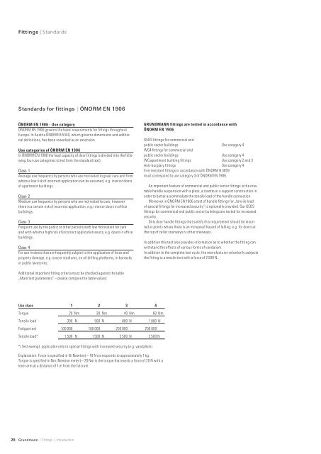 CATALOGUE 2010/11 - Grundmann Beschlagtechnik GmbH