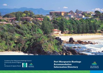 Port Macquarie-Hastings Accommodation Directory - Hastings Council