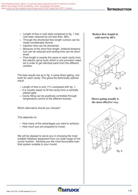 Heatlock ESB2, Electric Sprue Bushing