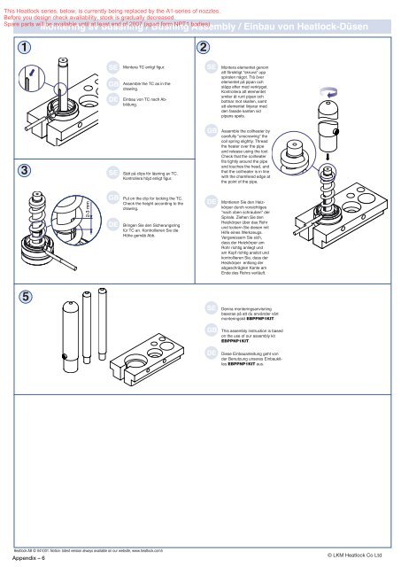 Heatlock ESB2, Electric Sprue Bushing