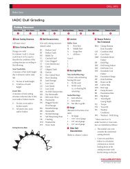 Pdc Bit Dull Grading Chart