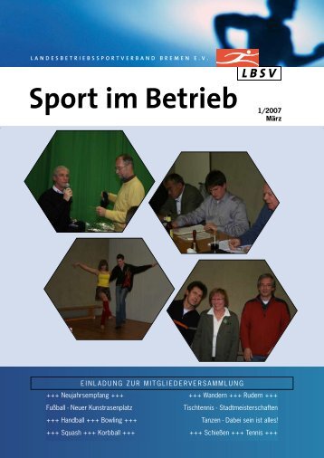 Sport im Betrieb - BBL Bowling Betriebssport-Liga