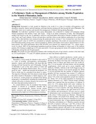 A Preliminary Study on Management of Diabetes among Muslim Population in the Month of Ramadan, India