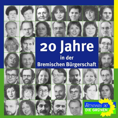 Festschrift: 20 Jahre Fraktion in der Bremischen Bürgerschaft