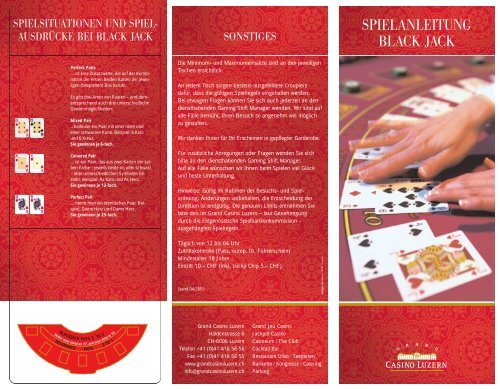 Blackjack Spielanleitung Blackjack Spielanleitung