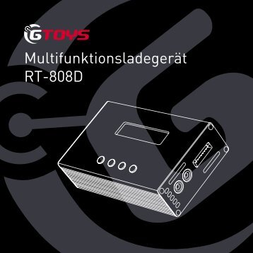 Multifunktionsladegerät RT-808D - GTOYS