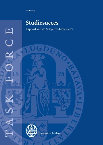 Studiesucces - Universiteit Leiden