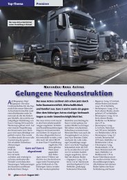 Mercedes-Benz Actros - Güterverkehr - online
