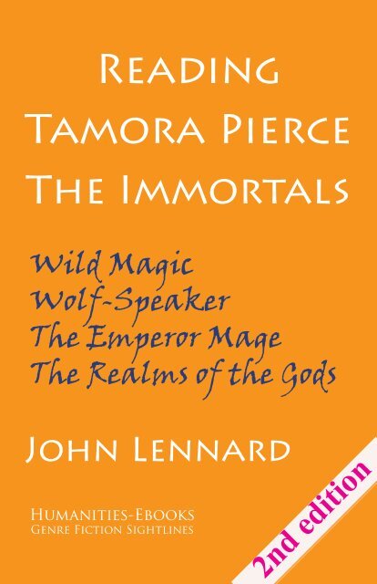 Tamora Pierce The Immortals - Humanities-Ebooks
