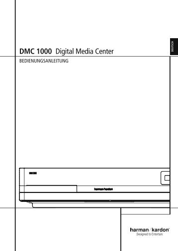 DMC 1000 Digital Media Center - Harman Kardon