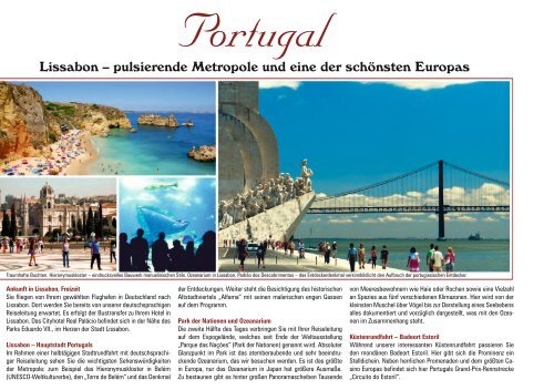 Lissabon . Sintra . Estoril . Cascais - Humboldt Studienreisen