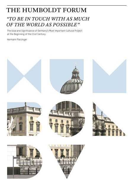 Download and print "The Humboldt Forum"