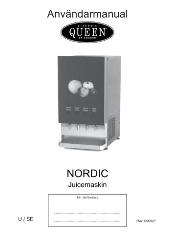 AnvÃ¤ndarmanual NORDIC - Crem International