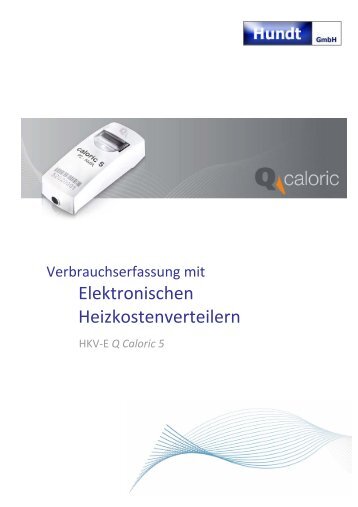 Elektronischen Heizkostenverteilern - Hundt GmbH ...