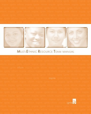 The Multi-Ethnic Resource Team Manual - Huntington University