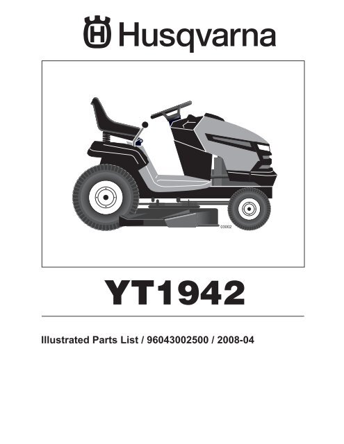 YTH1942 Riding Lawn Mower