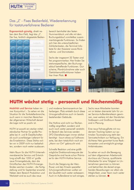 Ausgabe 01/2009 - HUTH ELEKTRONIK SYSTEME GmbH