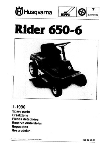 IPL, Rider 650-6, 1990-03 - Husqvarna