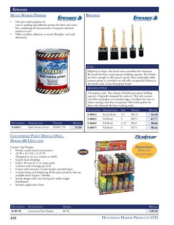 410-413 - Hutchings Marine Products