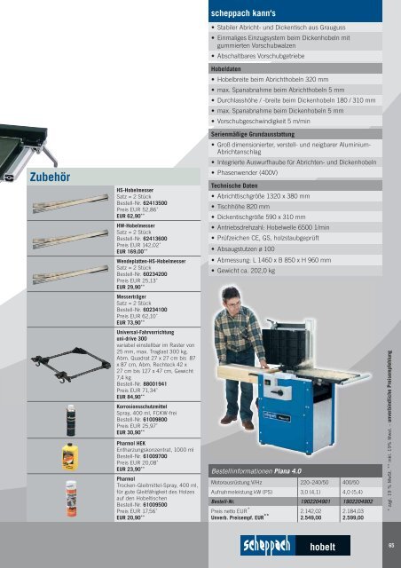 Katalog - HWG-Tec