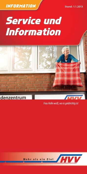 Service und Information Service und Information - HVV