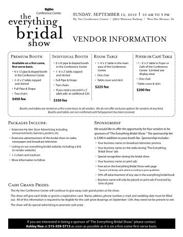 bridal - Hy-Vee