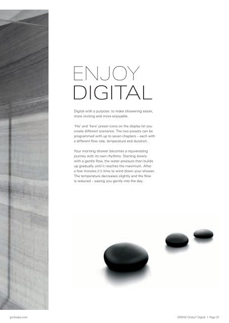 GROHE Spa Brochure 2012 - Hydro-style.com.sg