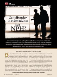 Gait disorder in older adults: Is it NPH? - ResearchGate