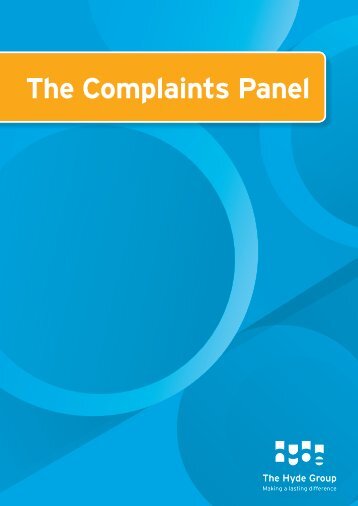 The Complaints Panel - Hyde Housing Association