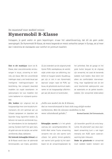 Hymermobil B-Klasse - UwKampeerauto.nl