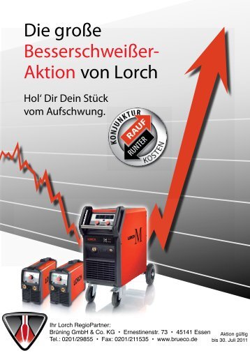 Die große Besserschweißer- Aktion von Lorch - Brüning Gmbh & Co.