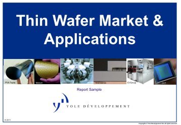 Thin Wafer Market & Applications - I-Micronews
