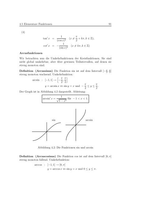 Mathematik fÃ¼r Ingenieure I - Institut fÃ¼r Algebraische Geometrie ...