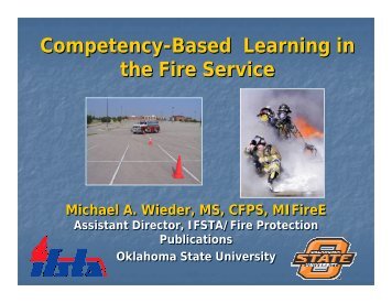 Competency-Based Learning in the Fire Service.pptm