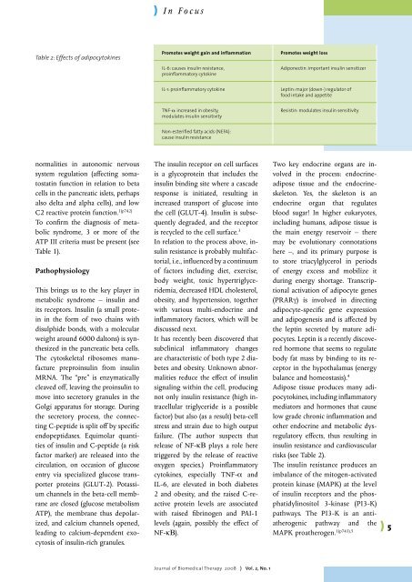 Metabolic Syndrome - International Academy of Homotoxicology