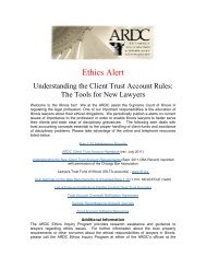 Understanding the Client Trust Account Rules - Attorney ...