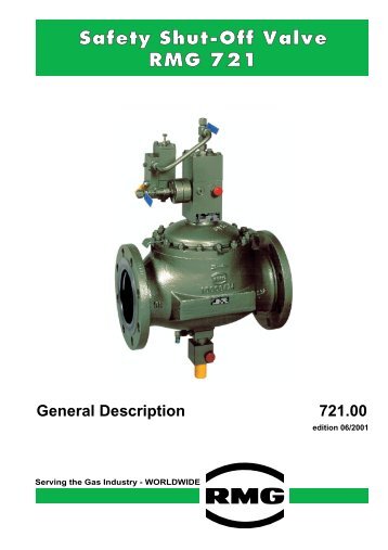 Safety Shut-Off Valve RMG 721