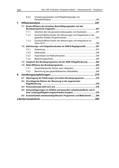 Abschlussbericht - Institut Arbeit und Qualifikation