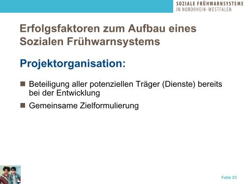 Soziale Frühwarnsysteme in Nordrhein-Westfalen. Die Herner ...