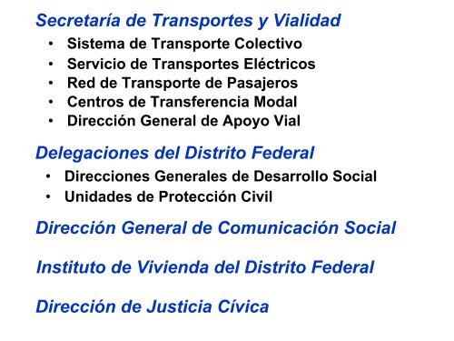 INFORME FINAL - Iasis - Gobierno del Distrito Federal