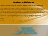 Plumbers in Melbourne - Home Improvement Australia