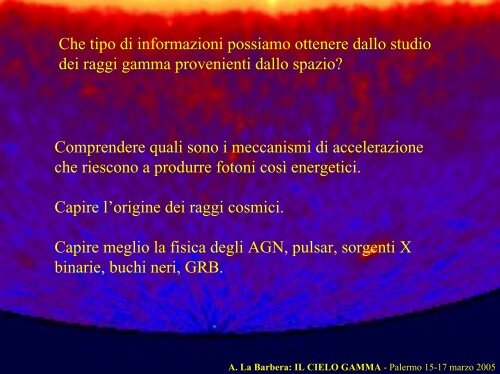 Il cielo X e gamma: concerto per soprano - parte ... - IASF Palermo