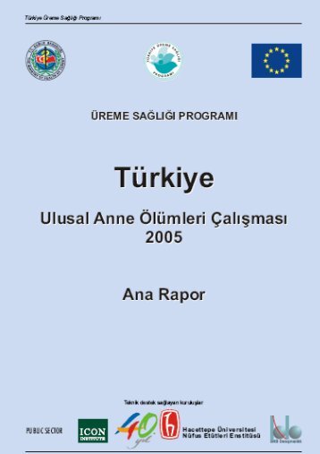 Ana Rapor - Hacettepe Ãniversitesi NÃ¼fus EtÃ¼tleri EnstitÃ¼sÃ¼