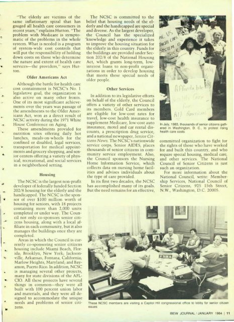 1984-01 January IBEW Journal.pdf - International Brotherhood of ...