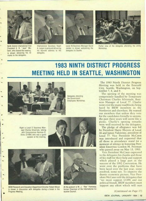 1984-01 January IBEW Journal.pdf - International Brotherhood of ...