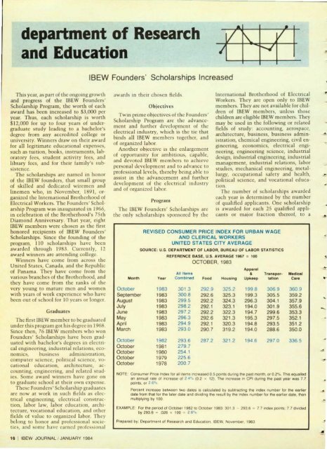 1984-01 January IBEW Journal.pdf - International Brotherhood of ...